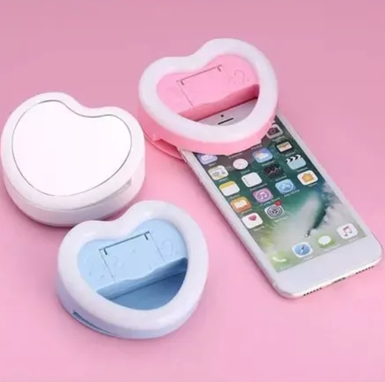 Miniatura 2 de ARO DE LUZ PARA CELULAR FORMA DE CORAZON